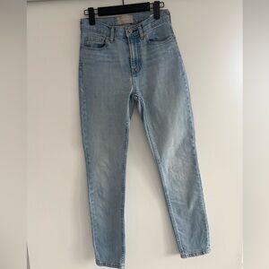 Light Blue Women's Skinny Jeans by Everlane